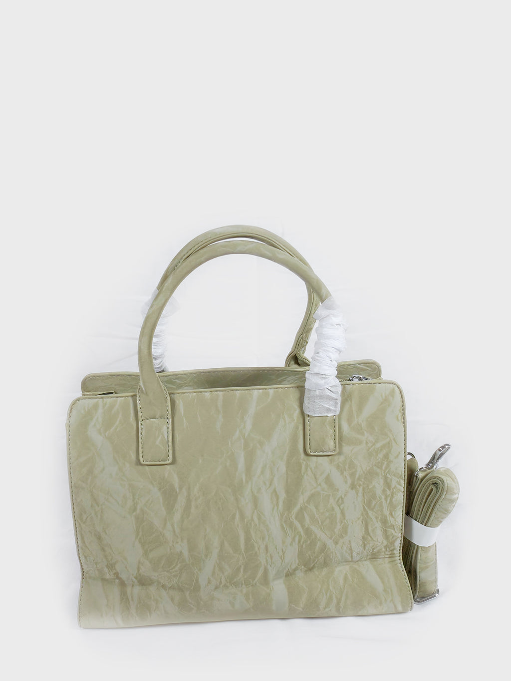 Taihong Premium Textured Ladies Handbag - Grass Green