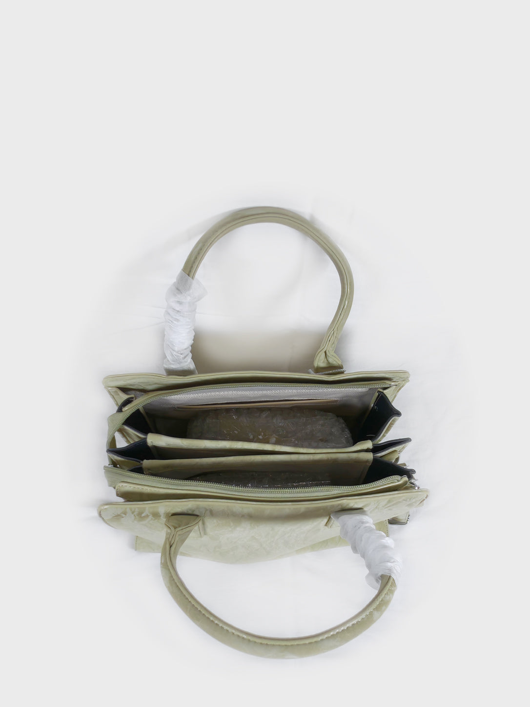 Taihong Premium Textured Ladies Handbag - Grass Green