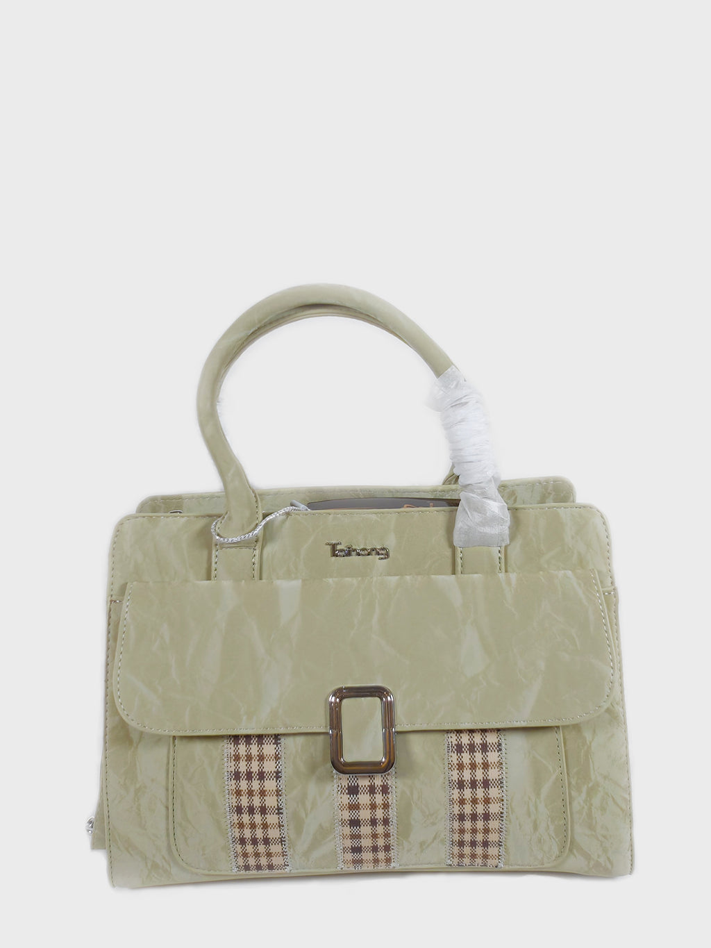 Taihong Premium Textured Ladies Handbag - Grass Green